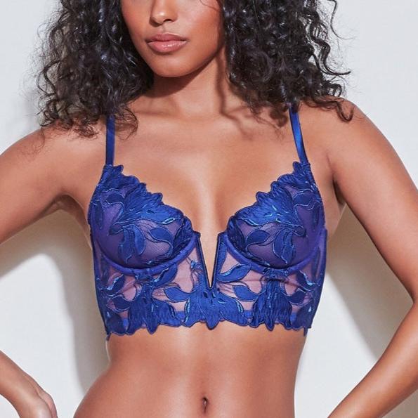 Harriet Spitzen-Bustier mit V-Bügel
