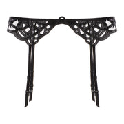 Alia – Strumpfhalter aus Netzstoff und Spitze