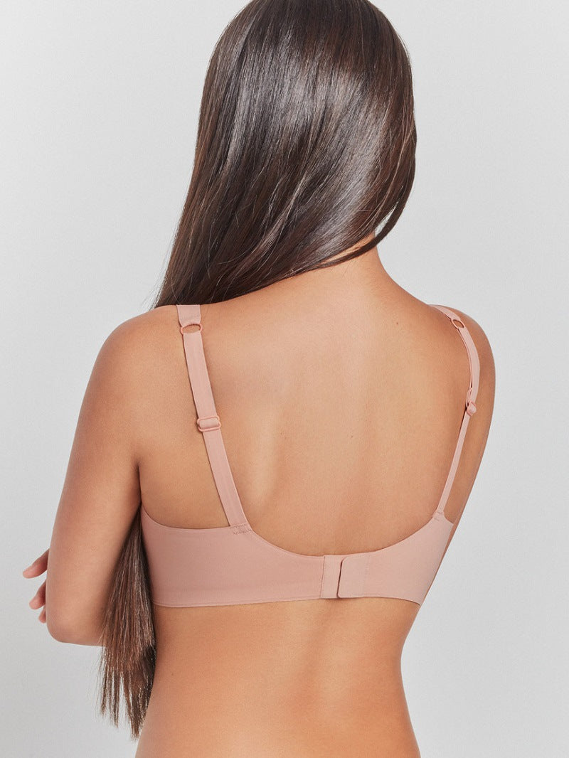 Nahtloser Seiden-BH Mariela – Rosa